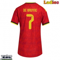 Belgium Kevin De Bruyne #7 Replica Home Shirt Ladies World Cup 2026 Short Sleeve